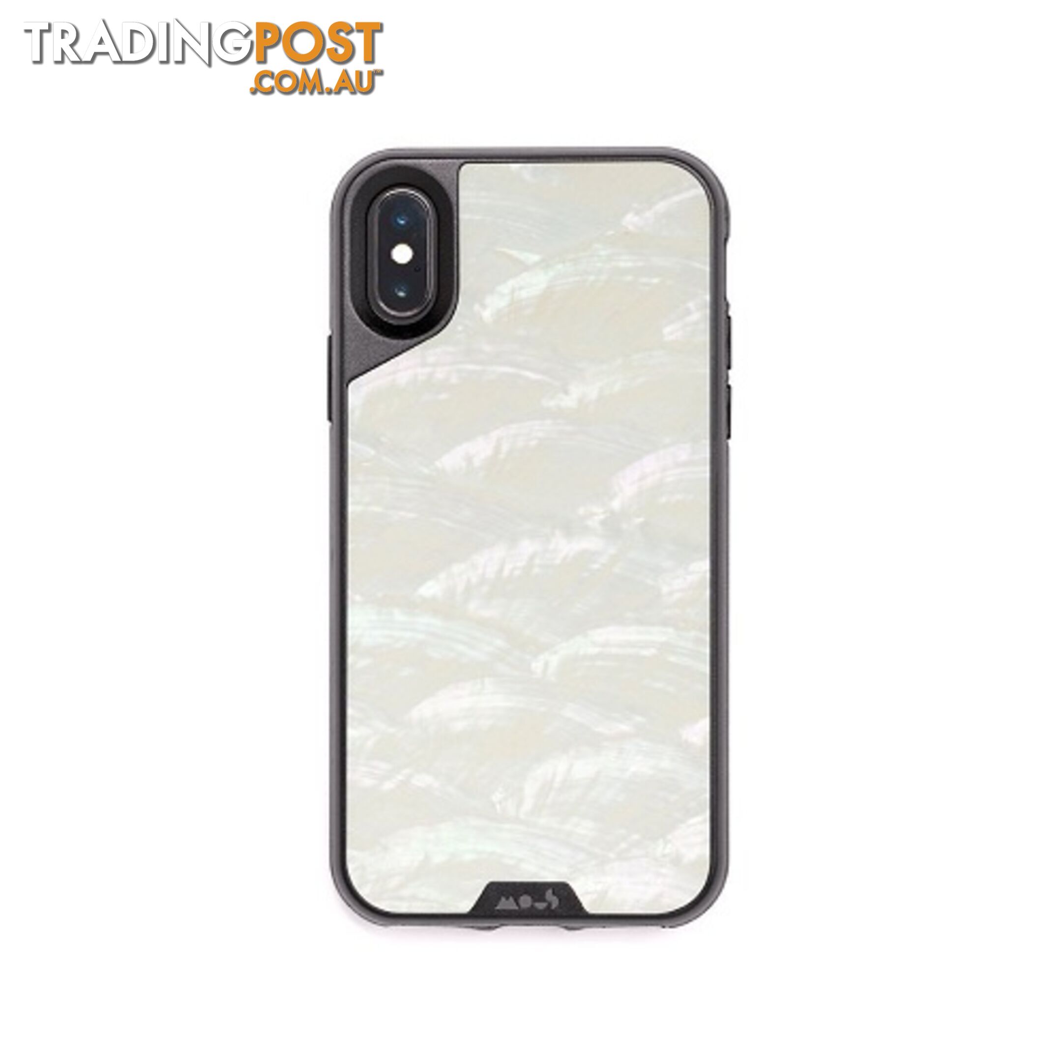 Mous Limitless 2.0 Case for iPhone Xs Max - White Shell - 5060624480997/LIM2-IX65BLK-SHELLWHT-NS-RET - Mous