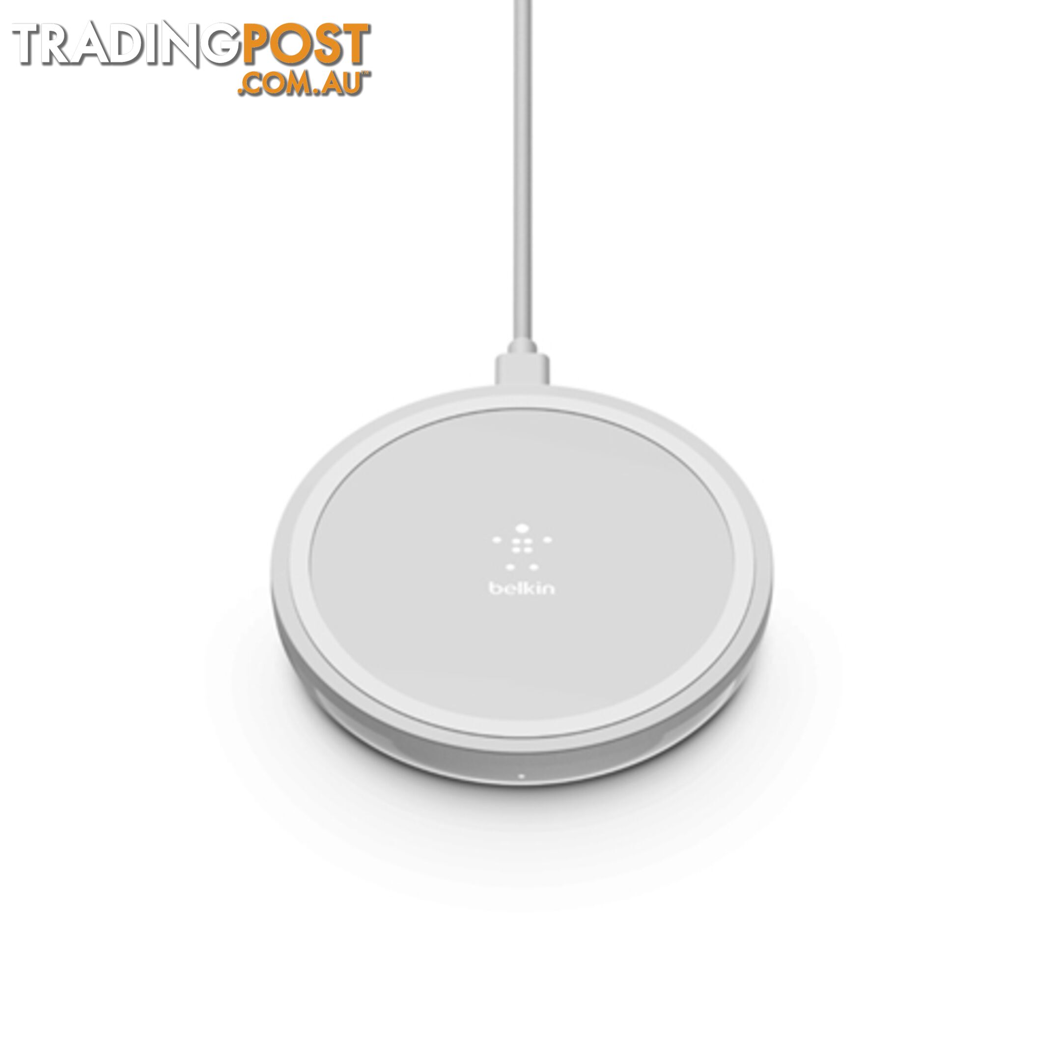 Belkin Wireless Charging Pad (Boost Up) 10W - White - 745883775095/F7U082auWHT - Belkin