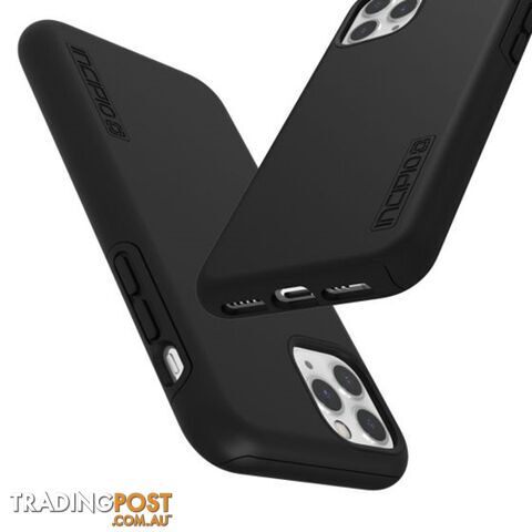 Incipio DualPro Rugged Slim Protective Case iPhone 11 Pro - Black - 191058105592/iph-1843-blk - Incipio