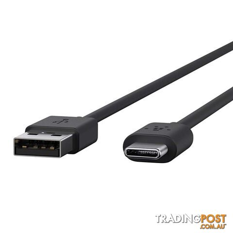Belkin MIXIT 2.0 USB Type A to USB Type C Charge & Sync Cable - 745883692330/F2CU032bt06-BLK - Belkin