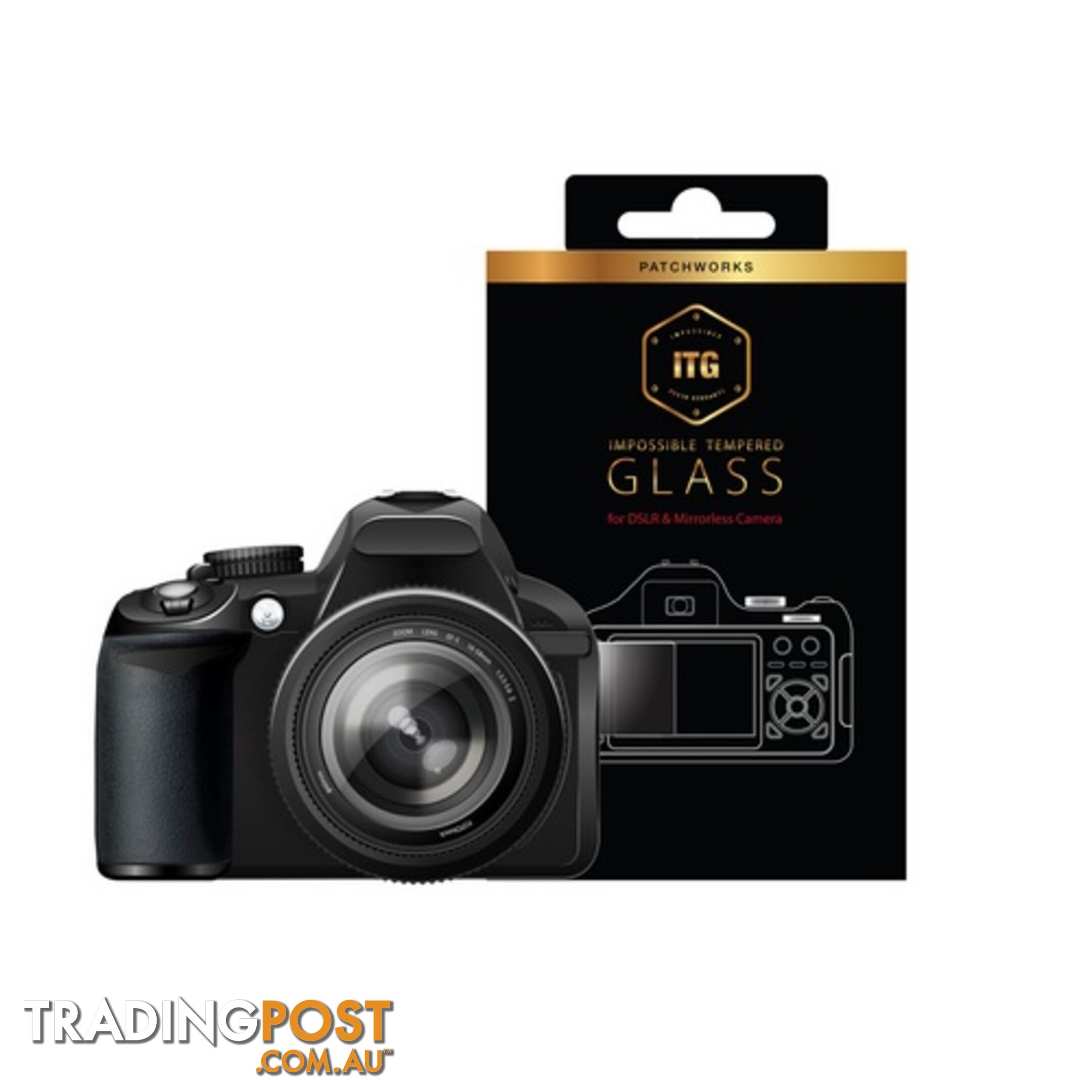 Patchworks ITG Tempered Glass for Nikon D5300 / D5500 DSLR - 8809453310092/IC108 - Patchworks