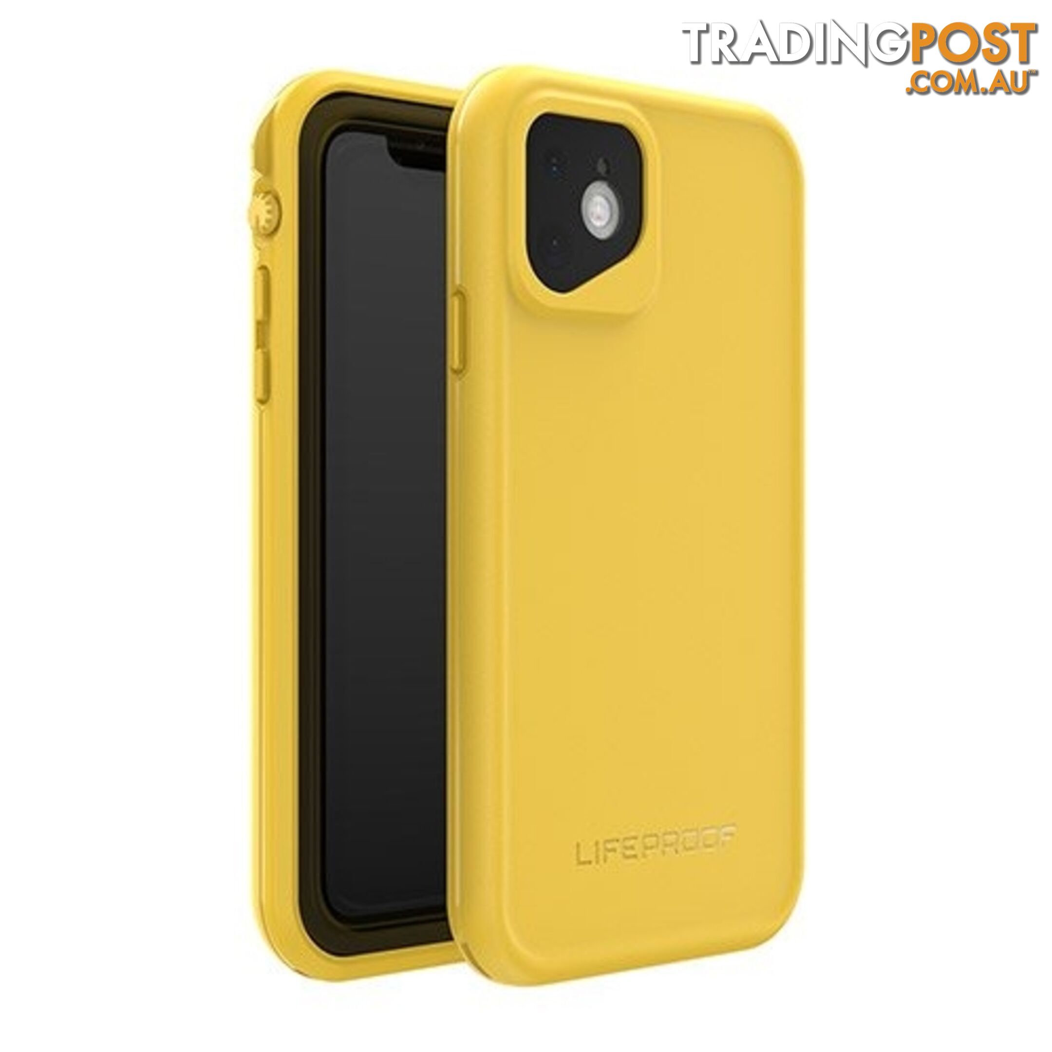 Lifeproof Fre Waterproof Case iPhone 11 6.1 inch Screen - Mustard Yellow - 660543512073/77-62486 - LifeProof