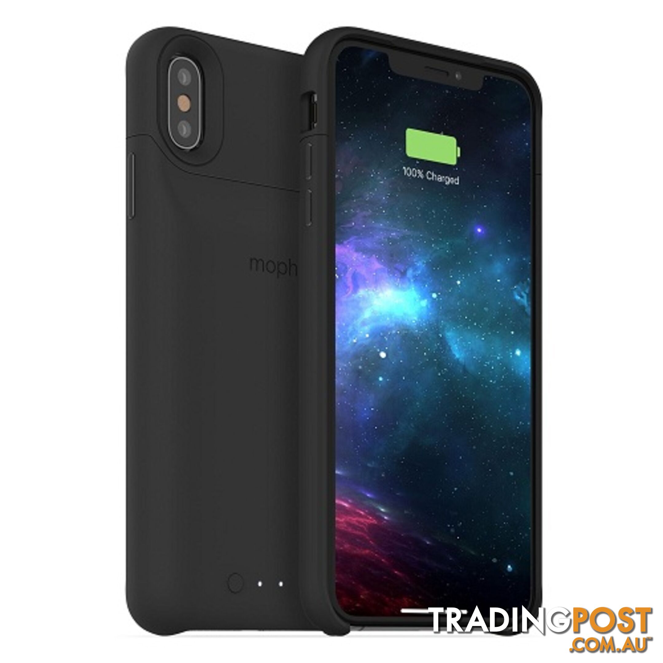 Mophie Juice Pack Access Case for iPhone Xs Max - Black - 848467085259/401002839 - Mophie