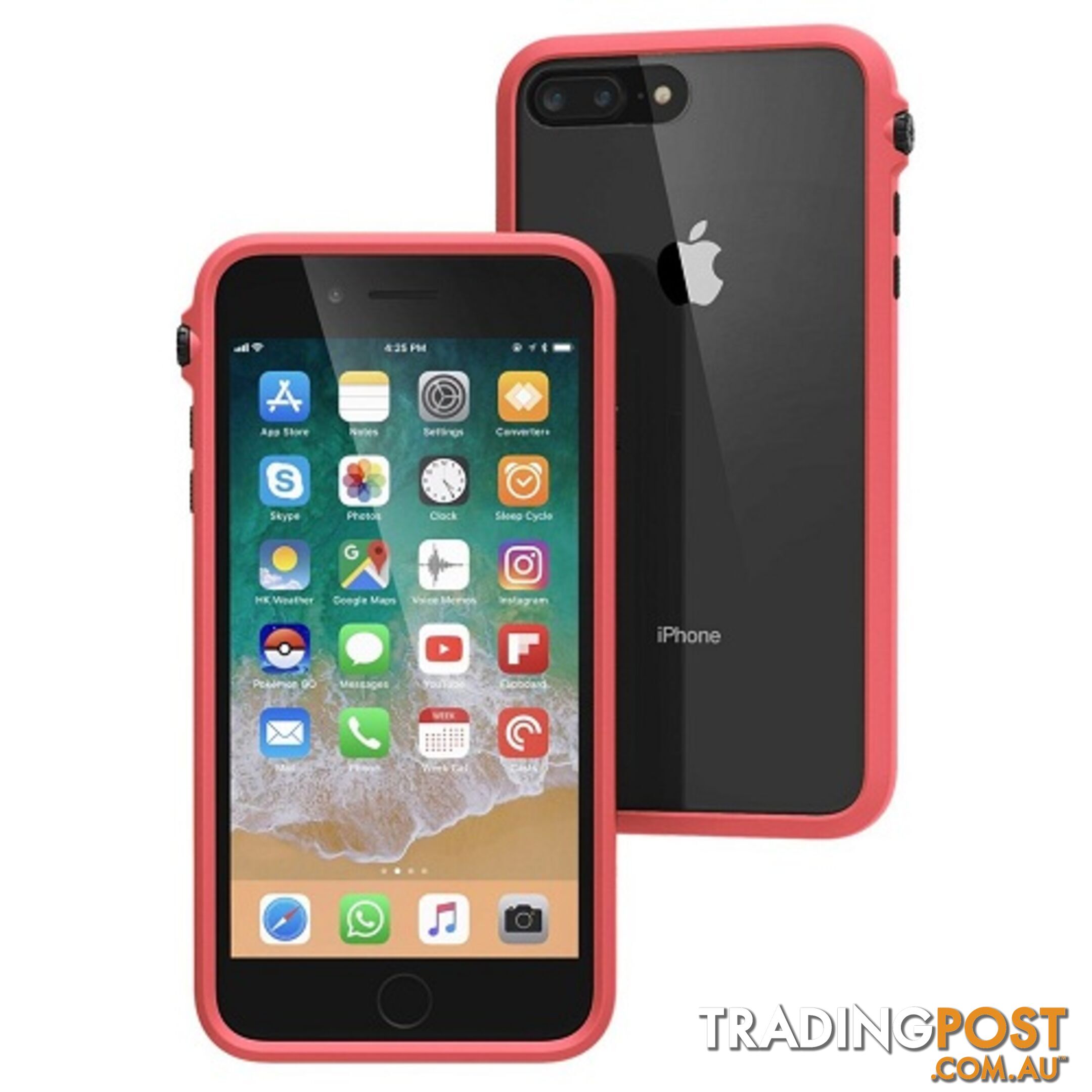 Catalyst Impact Protection Case for iPhone 8 / 7 Plus - Coral - 4897041792386/CATDRPH8+COR - Catalyst