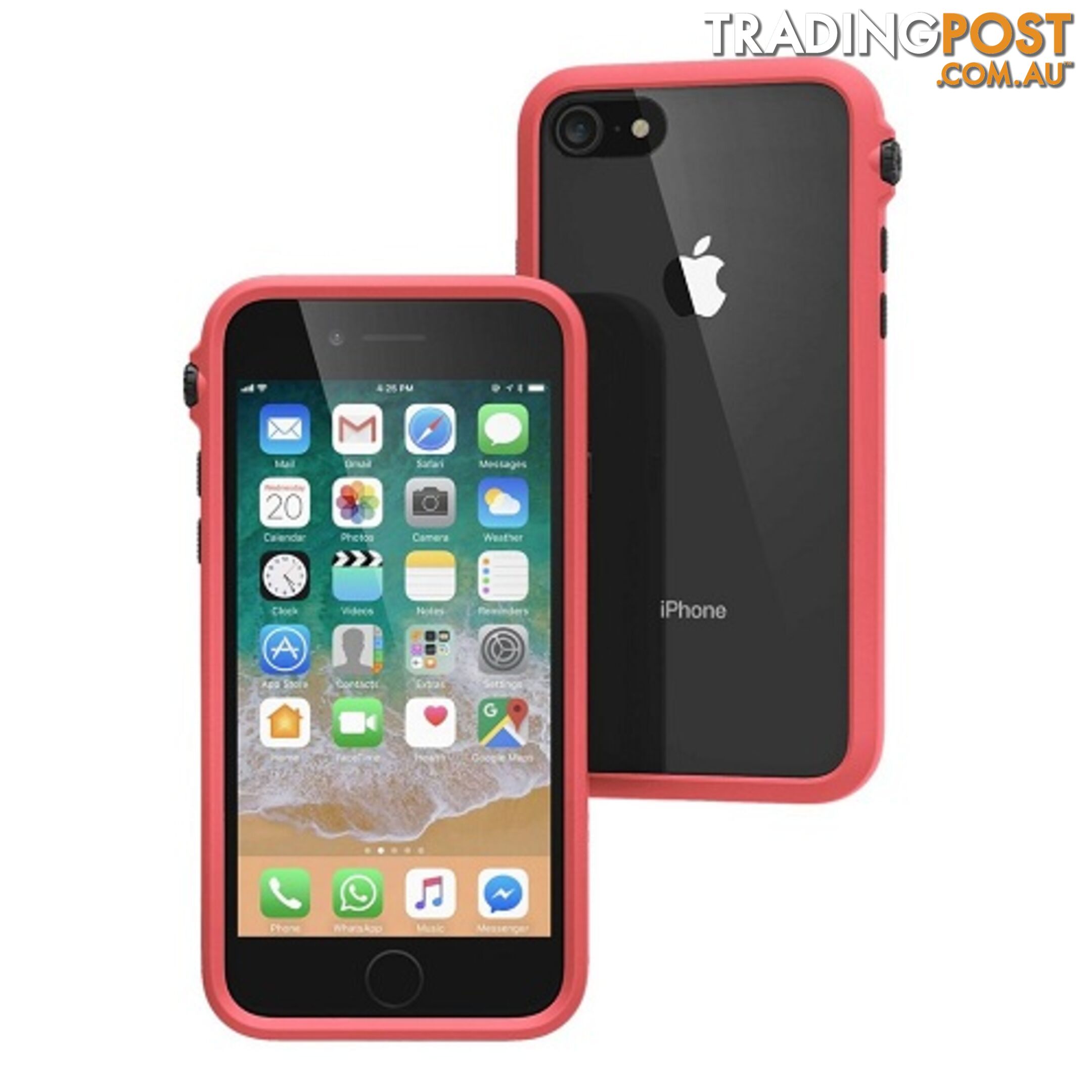 Catalyst Impact Protection Case for iPhone 8 / 7 - Coral - 4897041792171/CATDRPH8COR - Catalyst