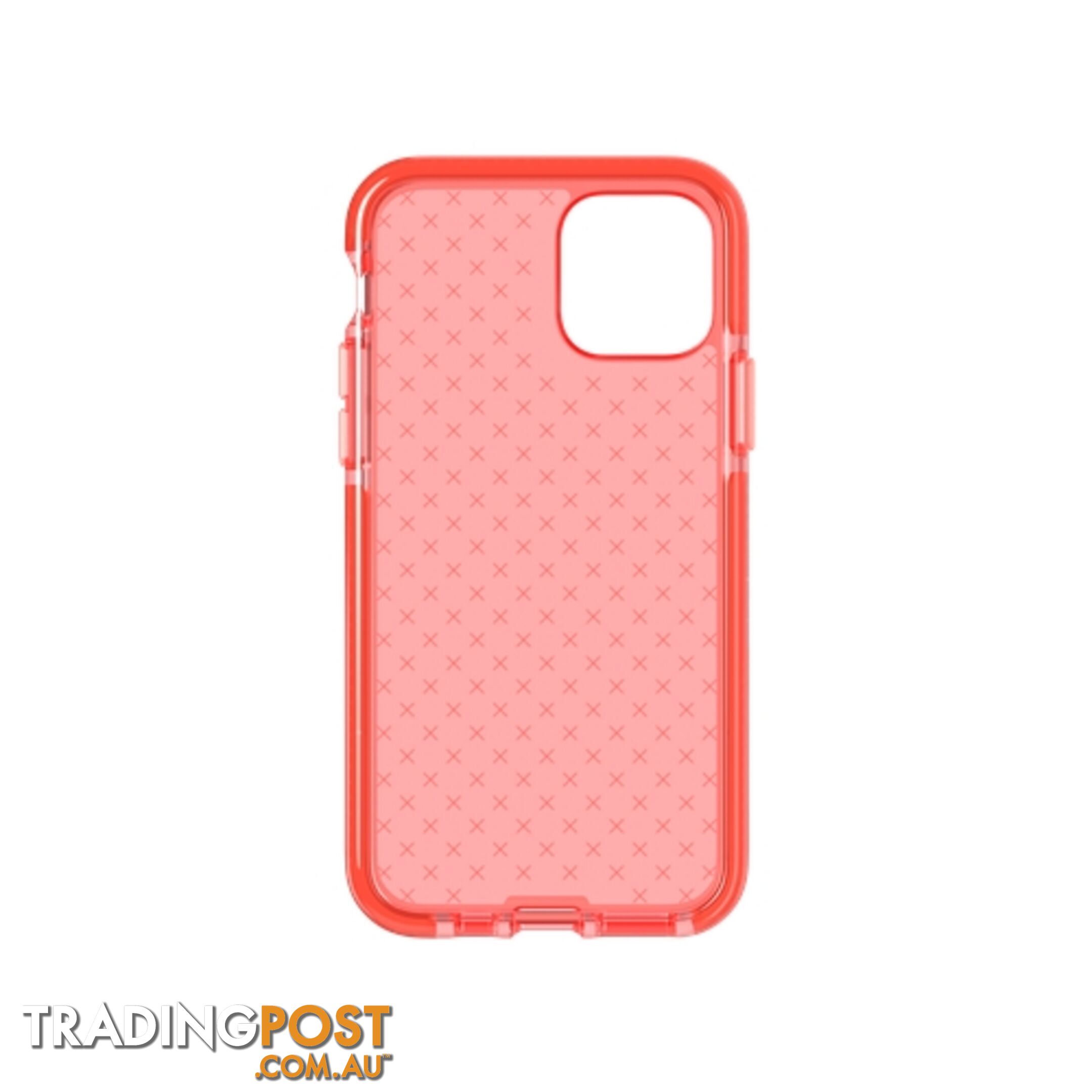 Tech21 Evo Check Rugged Case iPhone 11 Pro / X / XS - Coral - 5056234729045/t21-7229 - Tech21