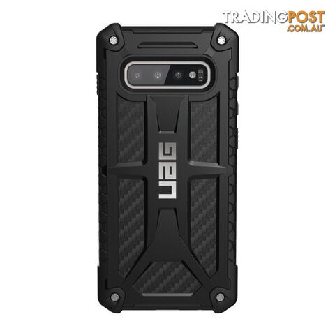 UAG Monarch Series Case for Samsung Galaxy S10+ - Carbon Fiber -...