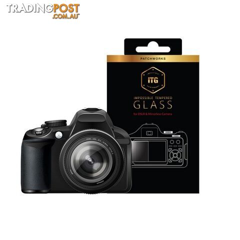 Patchworks ITG Tempered Glass for Canon 60D / 600D (T3i) DSLR - 8809453310030/IC102 - Patchworks