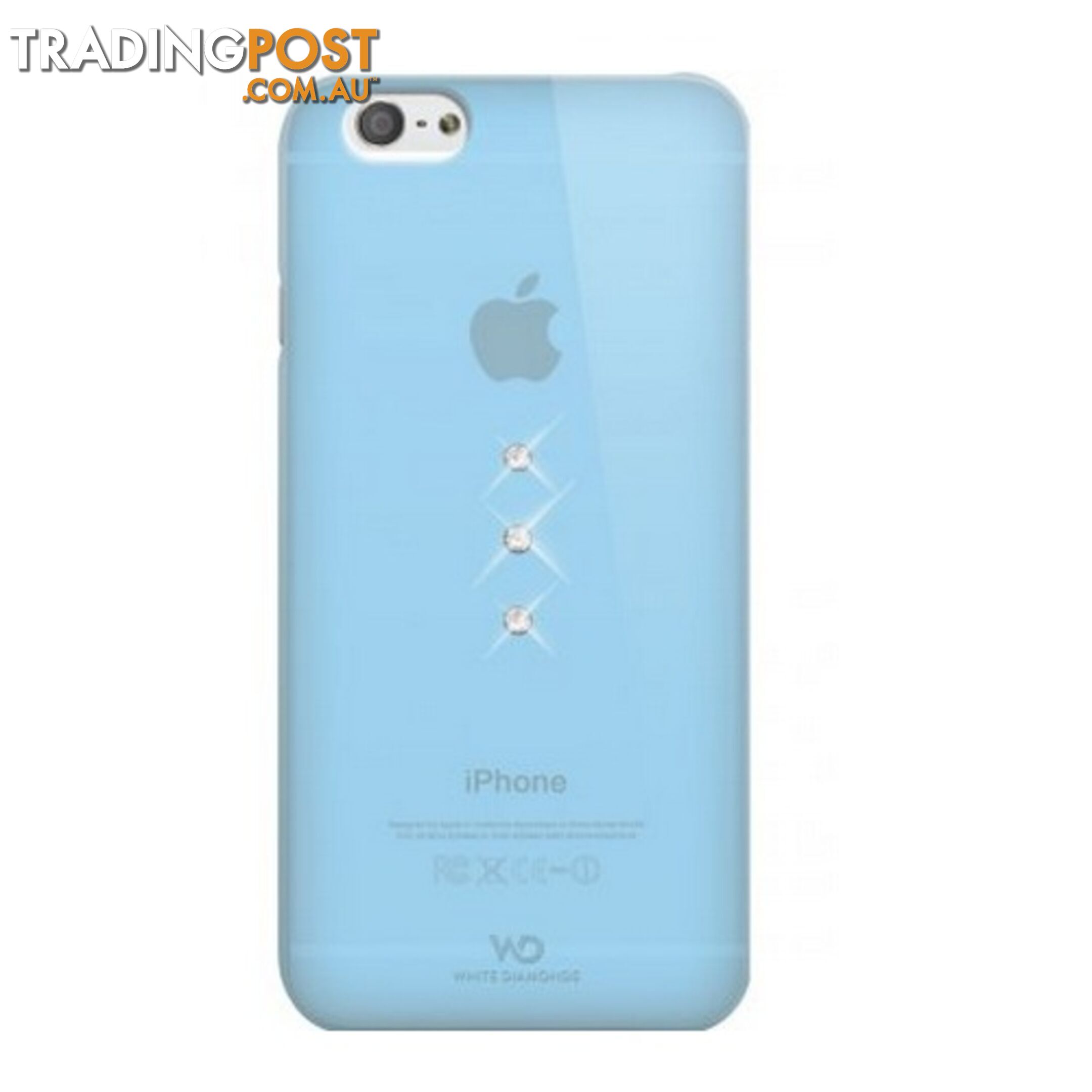 White Diamonds Trinity iPhone 6 / 6S Case Swarovski Diamond Light Blue - 4260237635369/1310TRI65 - White Diamonds