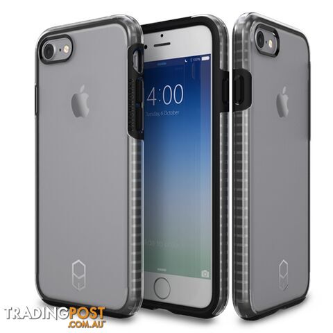 Patchworks ITG Level Protection Case iPhone 8 / 7 - Clear Black - 8809453316094/ITGL801 - Patchworks