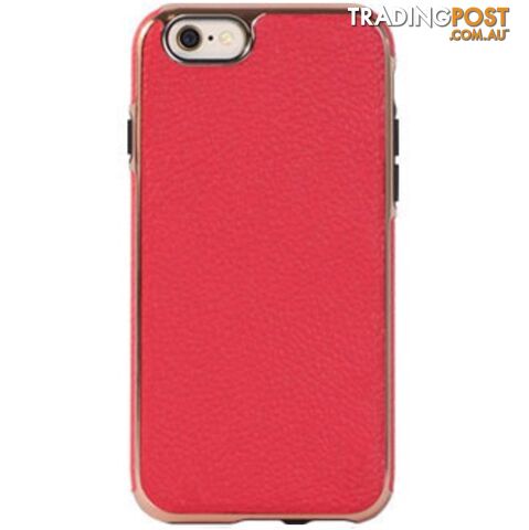 Patchworks Level Prestige Leather Case for iPhone 6 / 6S Plus - Bright red /...