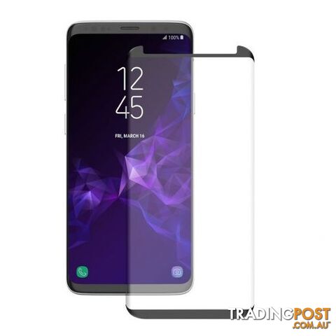 Griffin Survivor Glass Curved for Samsung Galaxy S9 Plus - Clear - 685387452569/GB44273 - Griffin
