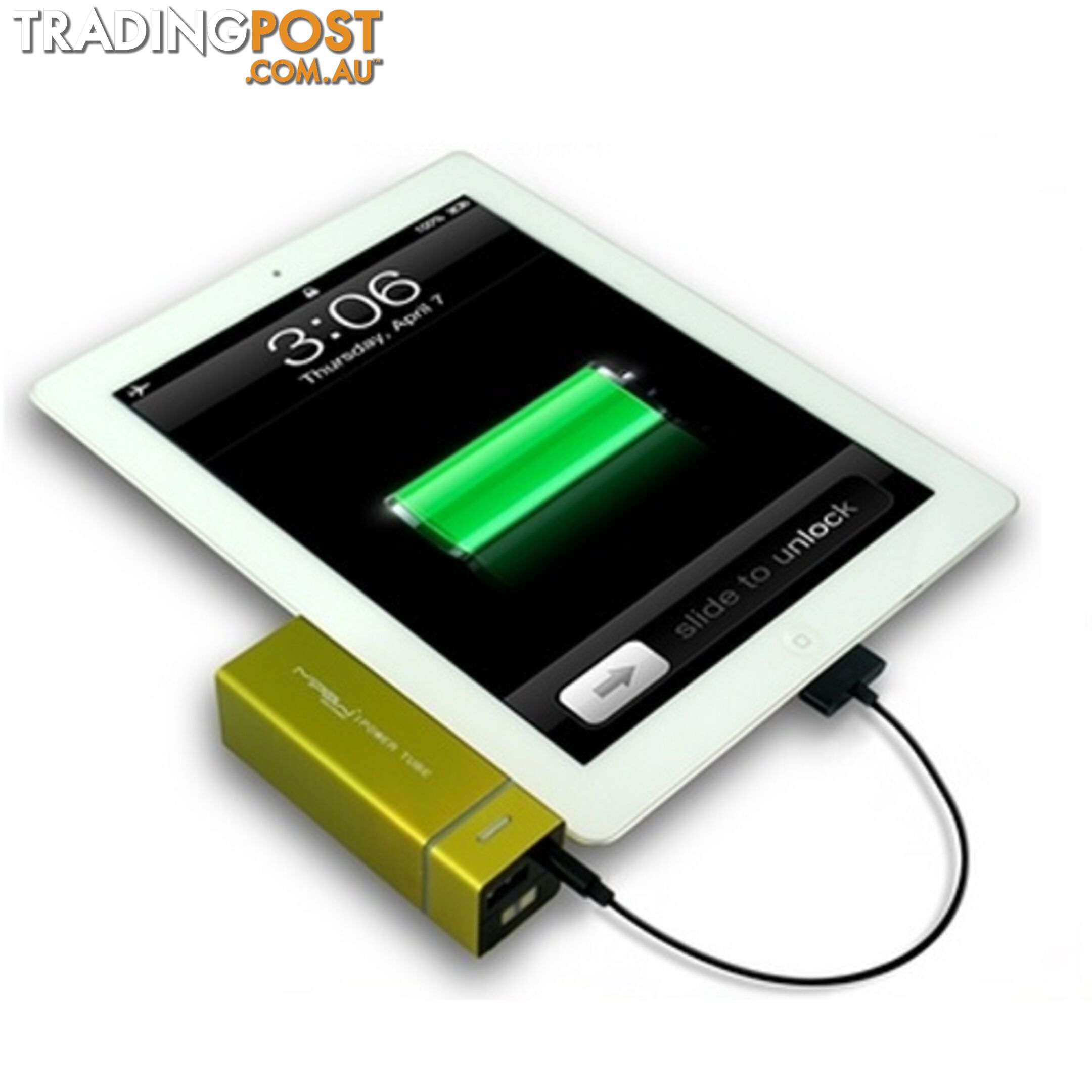 Mipow Power Tube 5500mAh Mobile Devices Backup Battery Green - SP5500-GN - Mipow