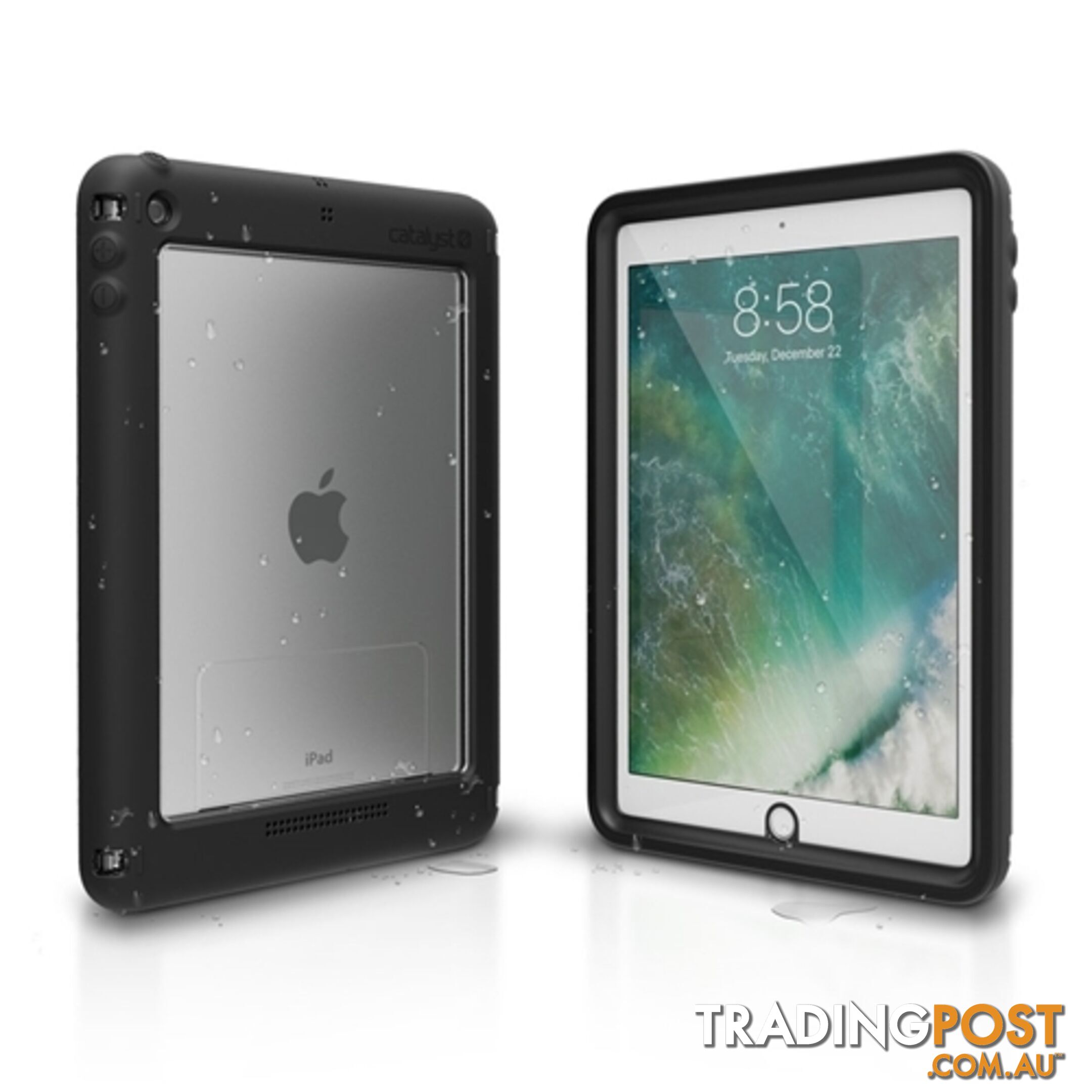 Catalyst Waterproof & Tough Case iPad 5th & 6th Gen 2018 -  Black - 4897041792133/CATIPD5THBLK - Catalyst