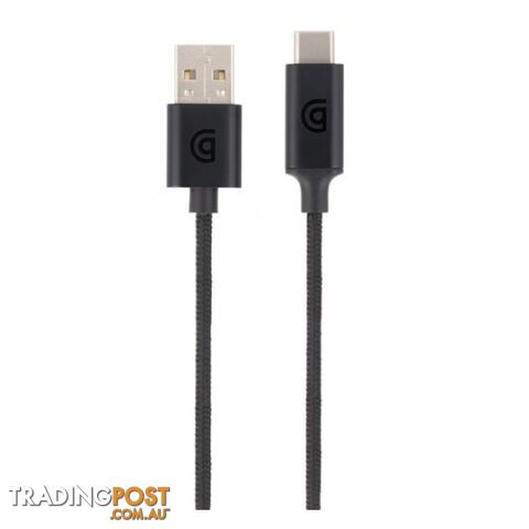 Griffin USB Type C to USB Cable Premium 3ft - Black - 685387444601/GC43309 - Griffin