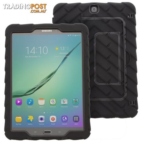 Gumdrop Hideaway Rugged & Tough Case Samsung Galaxy Tab S2 9.7- Black - 811625027941/GS-STS297-BLK_BLK - Gumdrop