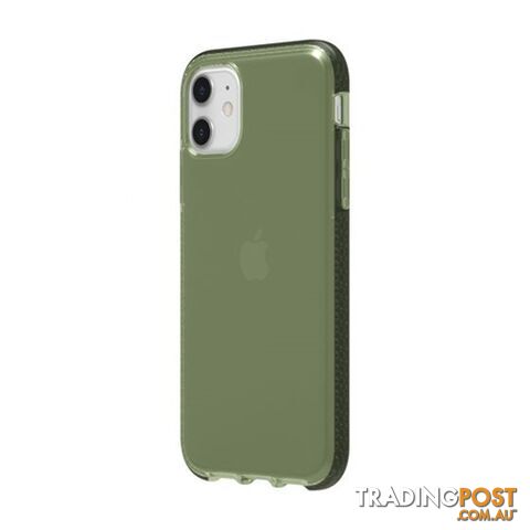Griffin Survivor Clear Slim Protective Case iPhone 11 - Green - 191058106728/GIP-024-GRN - Griffin