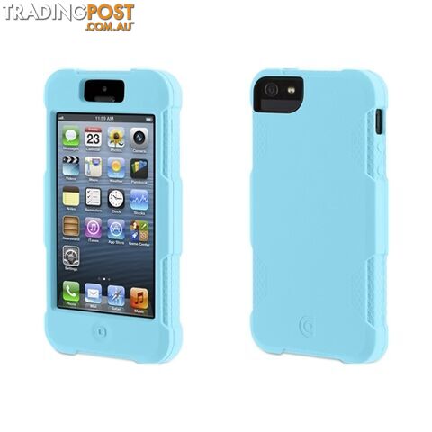 Griffin Protector Case Simple Minimalist Silicone iPhone 5 / 5S / SE 1st Gen - Turquoise - 685387361137/GB35673 - Griffin
