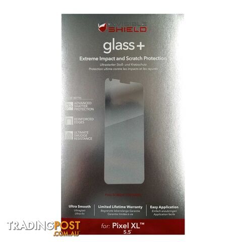 Zagg InvisibleShield Tempered Glass for Google Pixel XL 5.5 - Clear -...