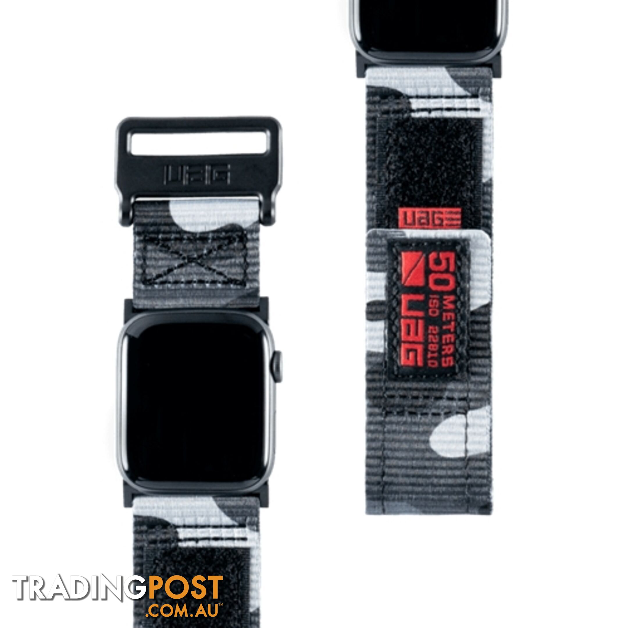 UAG Apple Watch Active Range Strap 44 / 42mm - Midnight Camo - 812451031935/19148A114061 - UAG