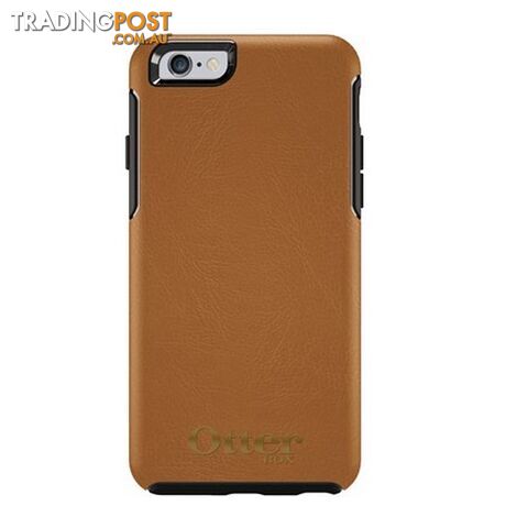 OtterBox Symmetry Leather Case suits iPhone 6 Plus / 6s Plus Tan w/ Gold Logo - 660543382102/77-52039 - OtterBox - photo 1 of 1