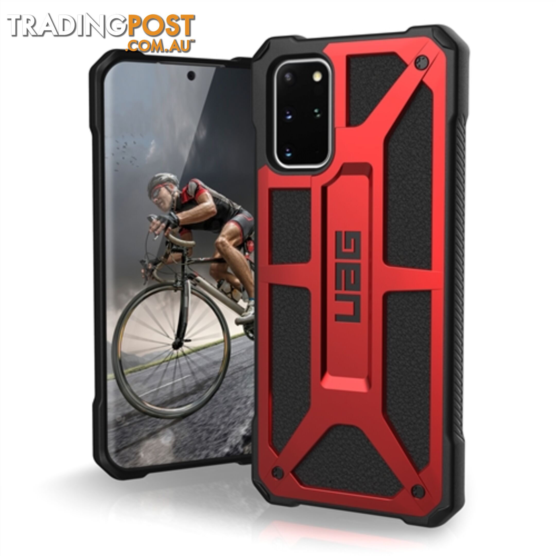 UAG Monarch Rugged & Tough Protective Case Samsung S20 Plus 6.7 inch Crimson Red - 812451033861/211981119494 - UAG