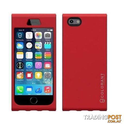 Patchworks Link Neck Type Strap Case for Apple iPhone 6 - Red - 8809327546992/7624 - Patchworks