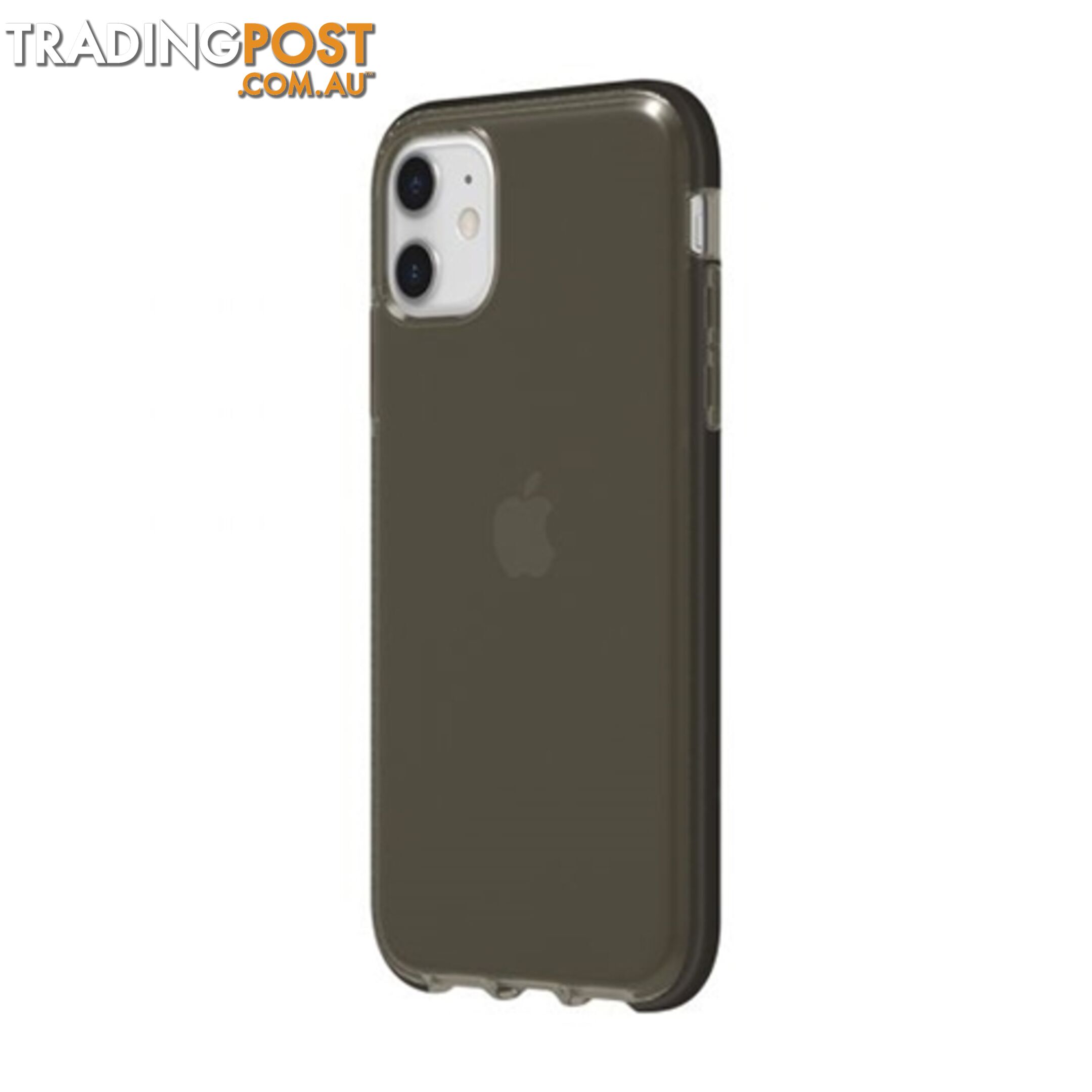 Griffin Survivor Clear Slim Protective Case iPhone 11 - Black - 191058106704/GIP-024-BLK - Griffin