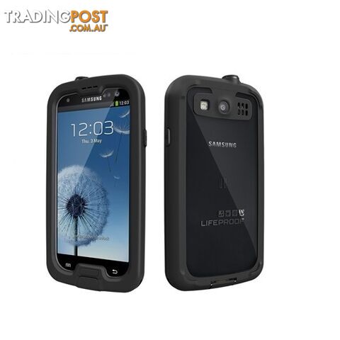 Lifeproof Nuud Case Samsung Galaxy S3 LPSG3NU02BK Black / Clear - 819859010890/LPSG3NU02BK - LifeProof