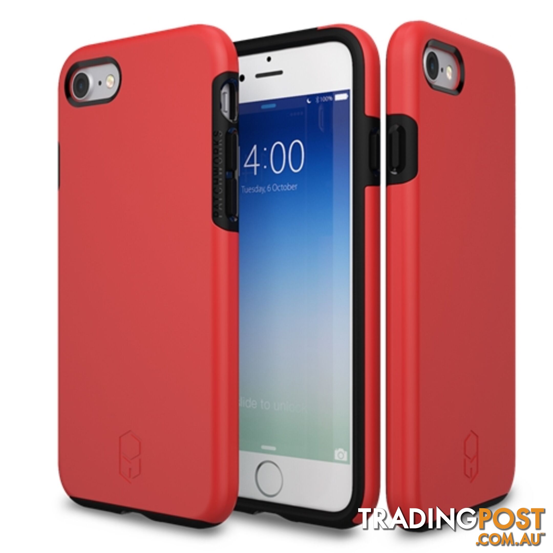 Patchworks ITG Level Protection Case iPhone 8 / 7 - Red - 8809453316872/ITGL811 - Patchworks