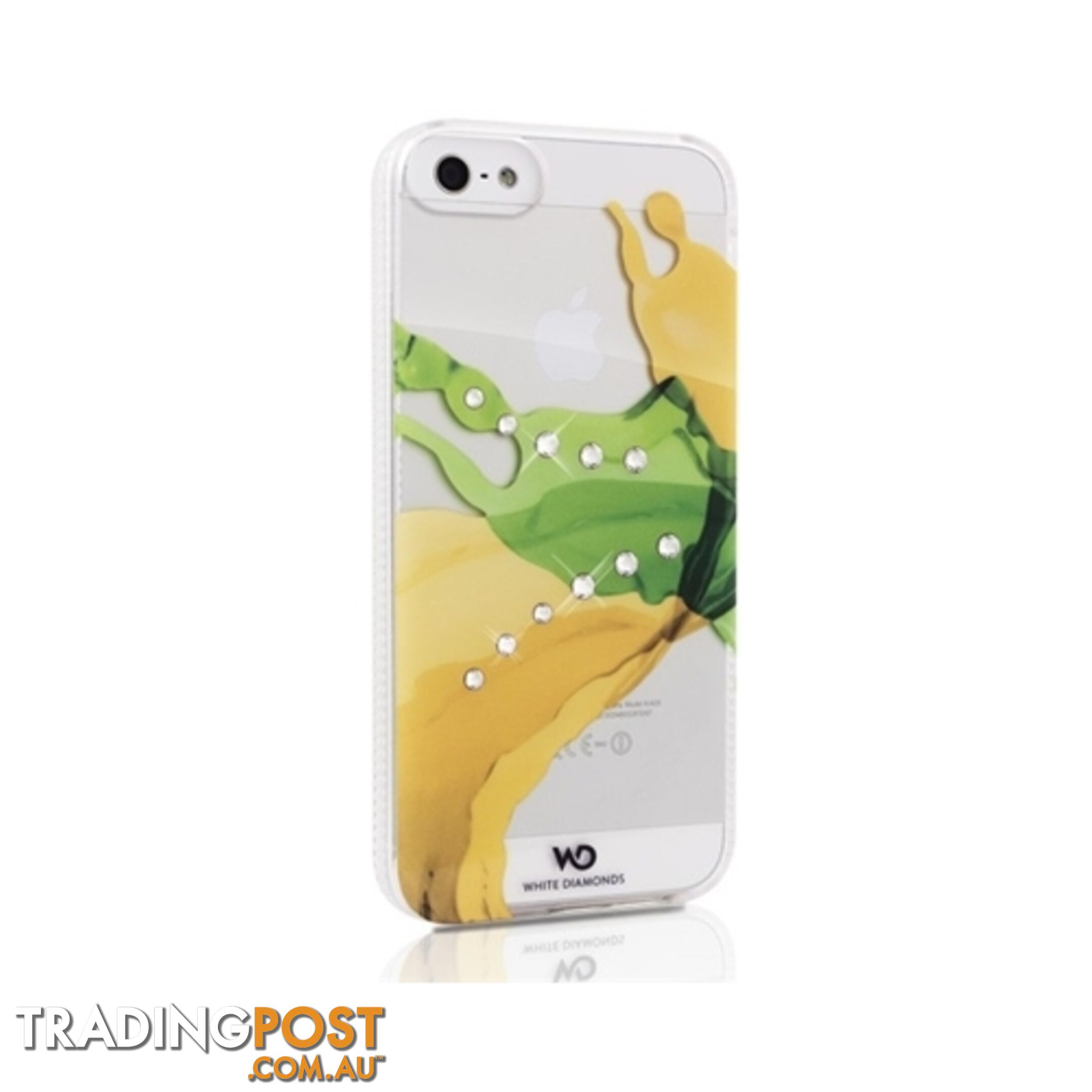 White Diamonds Liquid iPhone 5 / 5S / SE 1st Gen Case Swarovski - Mango Green - 4260237631644/WD1210LIQ8 - White Diamonds