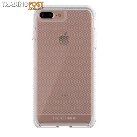 Tech21 Evo Check Case for iPhone 7 Plus / 8 Plus - Clear / White -...