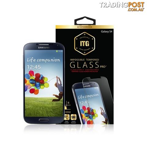 Patchworks ITG PRO Plus Tempered Glass for Samsung Galaxy S4 - Clear - 8809327546107/4178 - Patchworks