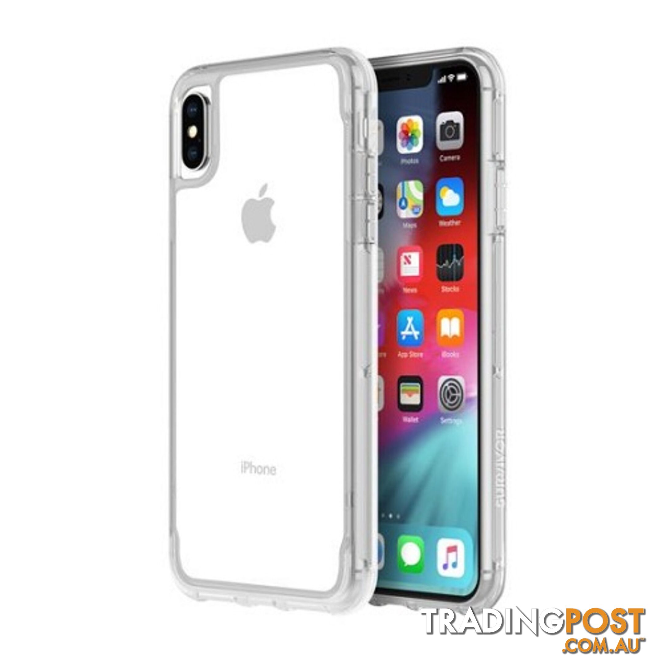 Griffin Survivor Clear Case for iPhone Xs Max - Clear - 191058080165/GIP-012-CLR - Griffin