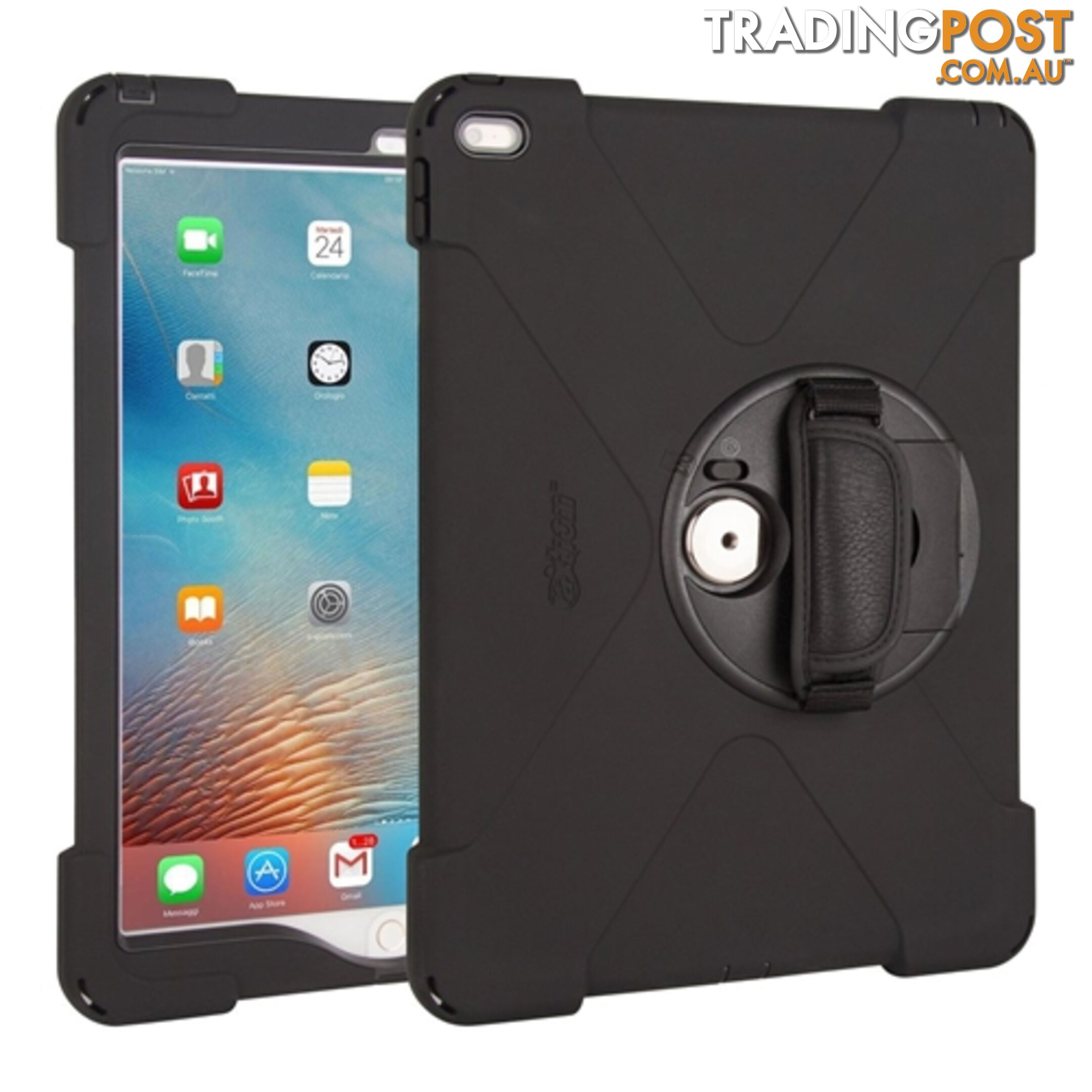 aXtion Bold MP Tough Case iPad Pro 12.9 1st Gen Handstrap & Kickstand - Black - 859974002950/CWA402 - Joyfactory