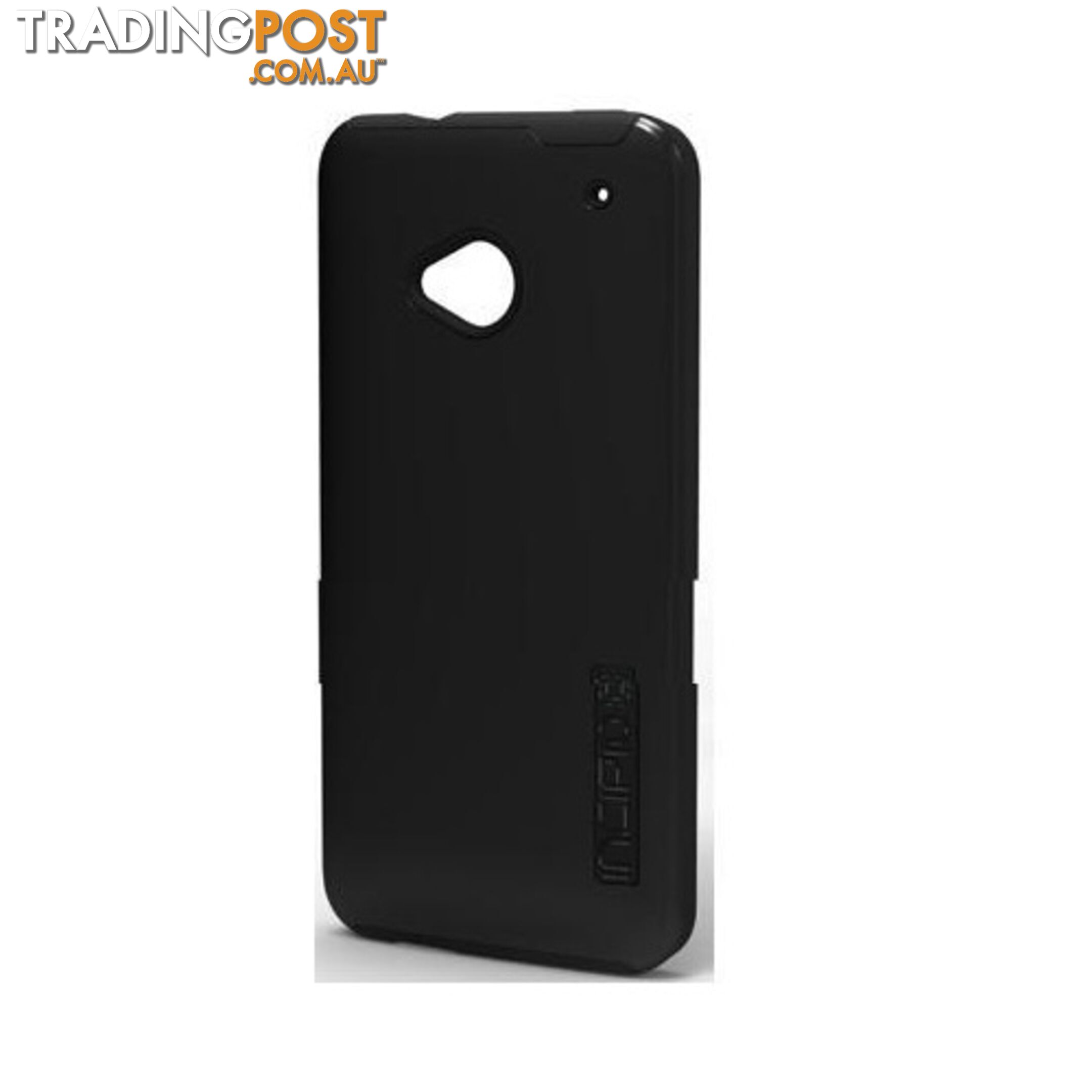 Incipio DualPro Tough Case for HTC One (M7) - Black / Black - 814523273502/HT-350 - Incipio