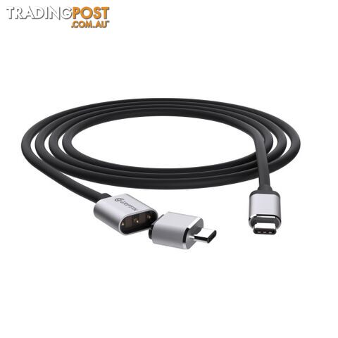 Griffin BreakSafe Magnetic USB Type C to USB Type C Cable - Black - 685387430192/GC42251 - Griffin