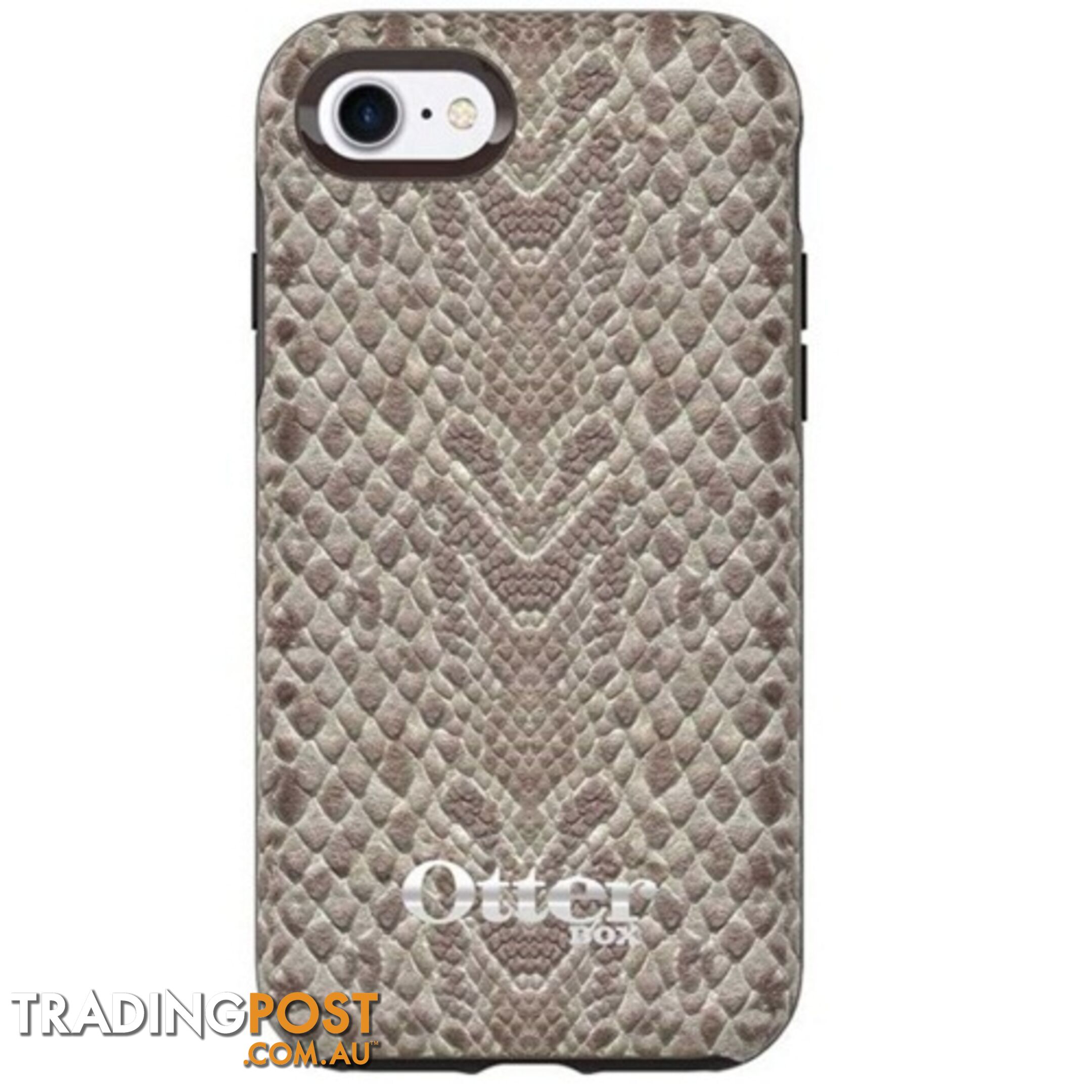 Otterbox Symmetry Leather iPhone 8 / iPhone 7 - Brown/Light Snake Skin - 660543405214/78-51132 - OtterBox