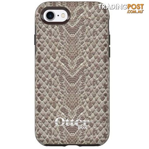 Otterbox Symmetry Leather iPhone 8 / iPhone 7 - Brown/Light Snake Skin - 660543405214/78-51132 - OtterBox