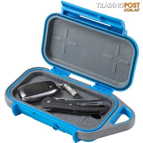 Pelican Go Case G40 Waterproof IP67 Watertight Storage Utility Box Blue -...