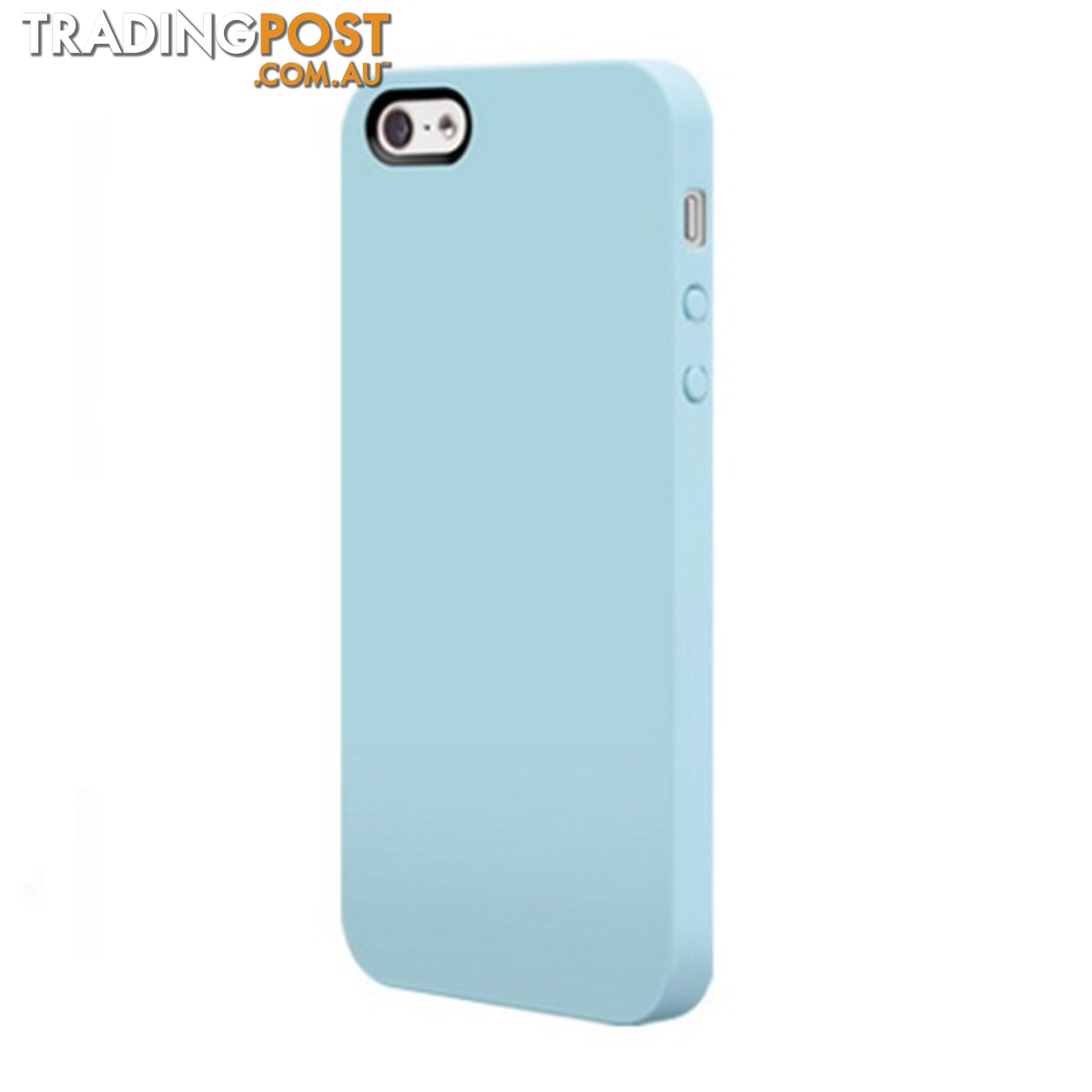 SwitchEasy Nude Case for Apple iPhone 5 / 5S / SE 1st Gen - Baby Blue - 4897017129000/SW-NUI5-BBL - SwitchEasy