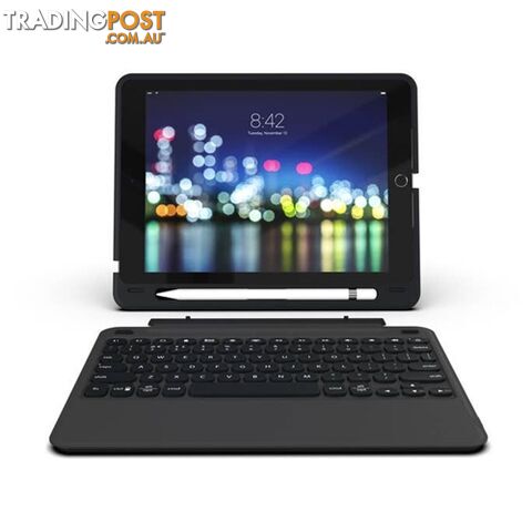 Zagg Slim Book Go Bluetooth Keyboard Case iPad Pro 12.9 3rd Gen - Black - 848467080261/103302326 - ZAGG