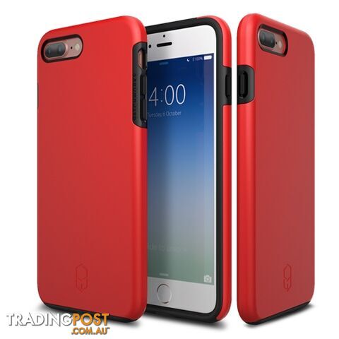 Patchworks ITG Level Protection Case iPhone 8 Plus / 7 Plus - Red - 8809453316896/ITGL813 - Patchworks
