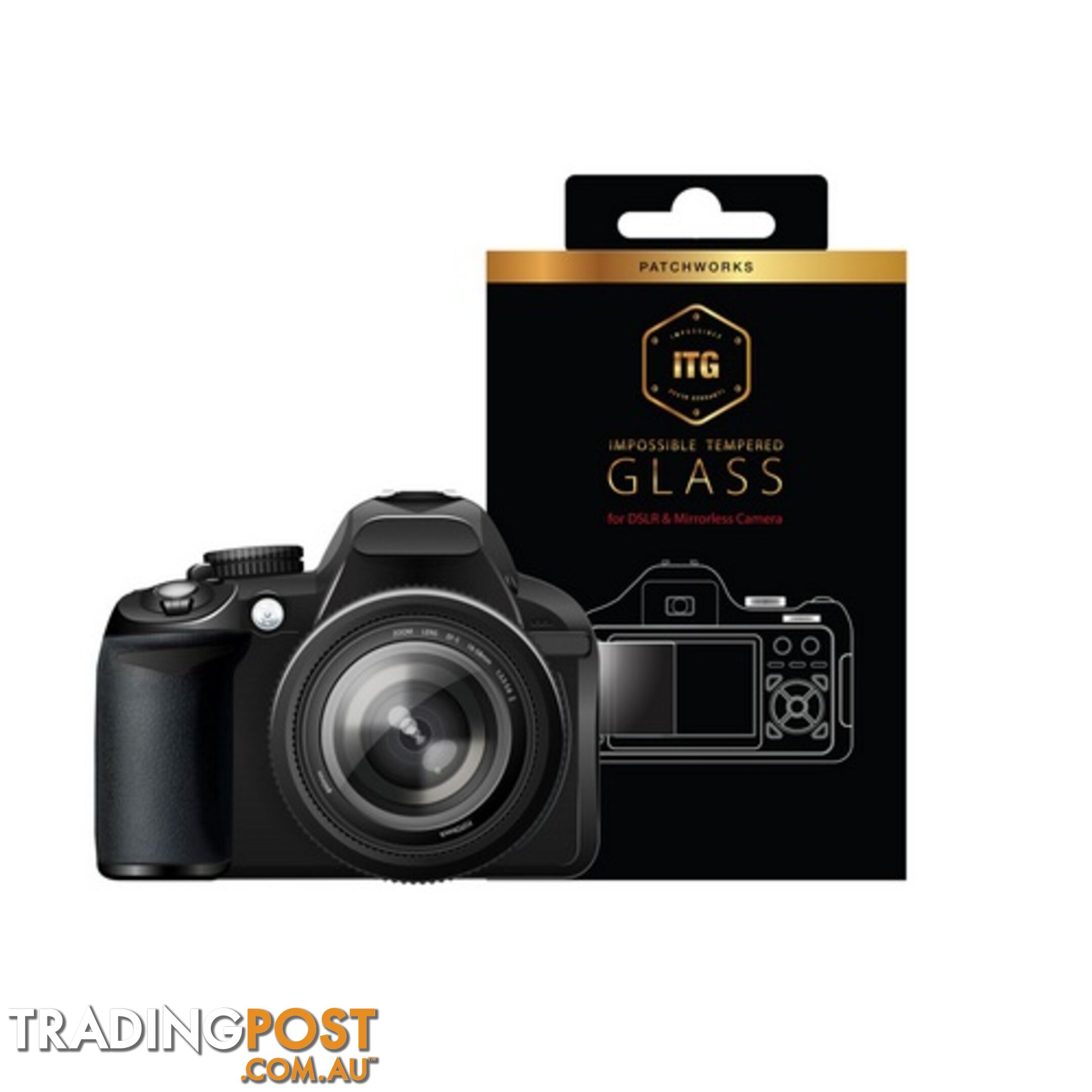 Patchworks ITG Tempered Glass for Canon G1 X Mark2 / 100D DSLR - 8809453310054/IC104 - Patchworks