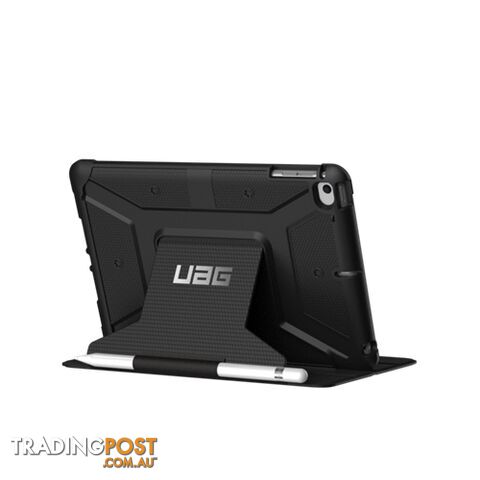 UAG Metropolis Rugged Folio Case for iPad Mini 5 2019 & Mini 4 - Black - 812451030631/121616114040 - UAG
