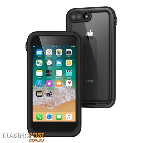 Catalyst Waterproof & Rugged Tough Case iPhone 8+ / 7+ -  Stealth Black - 840625102112/CATIPHO8+BLK - Catalyst
