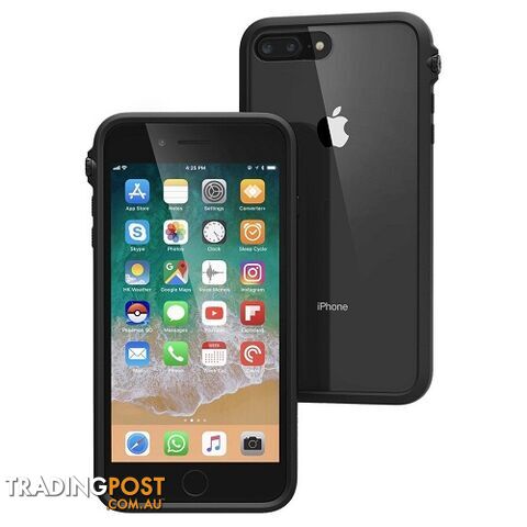 Catalyst Impact Protection Case for iPhone 8 / 7 Plus - Stealth Black - 4897041792355/CATDRPH8+BLK - Catalyst