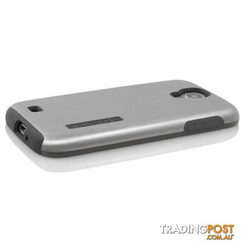 Incipio DualPro Shine Case Samsung Galaxy S 4 - SA-380 Silver / Gray - 814523243802/SA-380 - Incipio