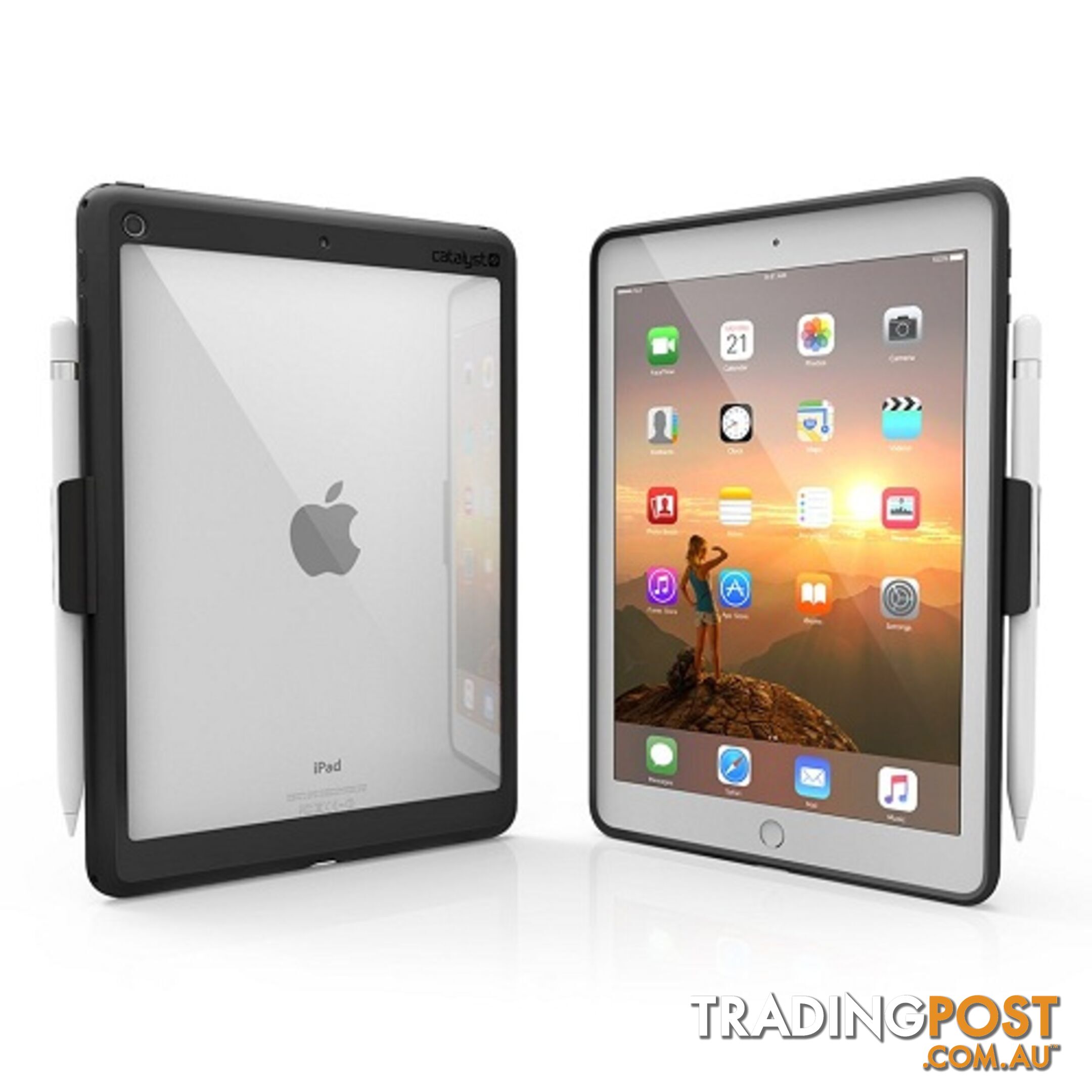 Catalyst Impact Protection Case for iPad 9.7" - Stealth Black - 4897041793352/CATDRPD6THBLK - Catalyst