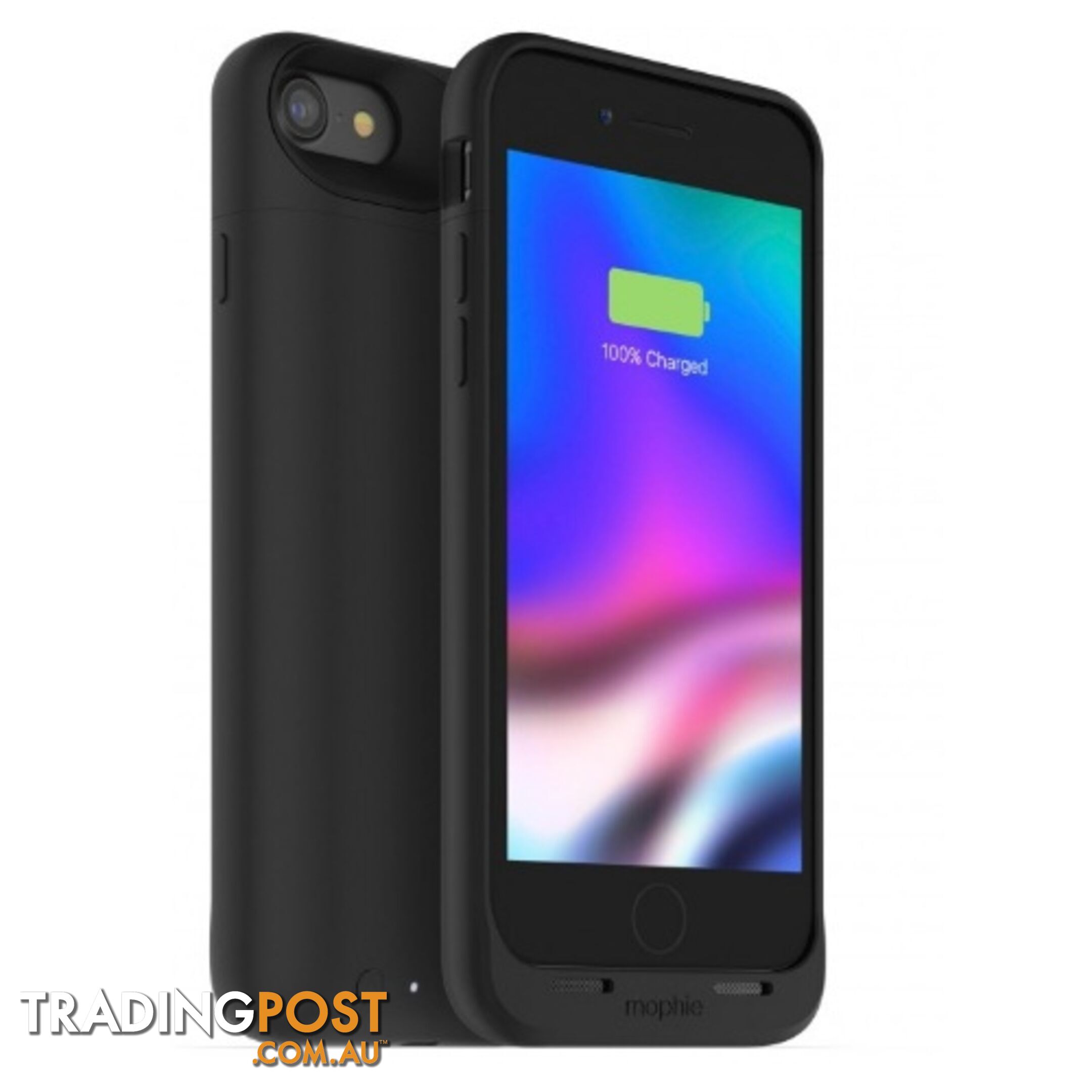 Mophie Juice Pack Air Case for iPhone 8 / 7 - Black - 810472039671/3967_JPA-IP7-BLK-I - Mophie